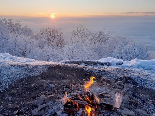 Sonnenaufgang Gisliflue